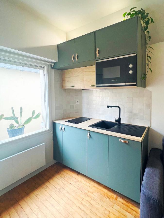Studio A La Grande Plage De Biarritz Esterno foto